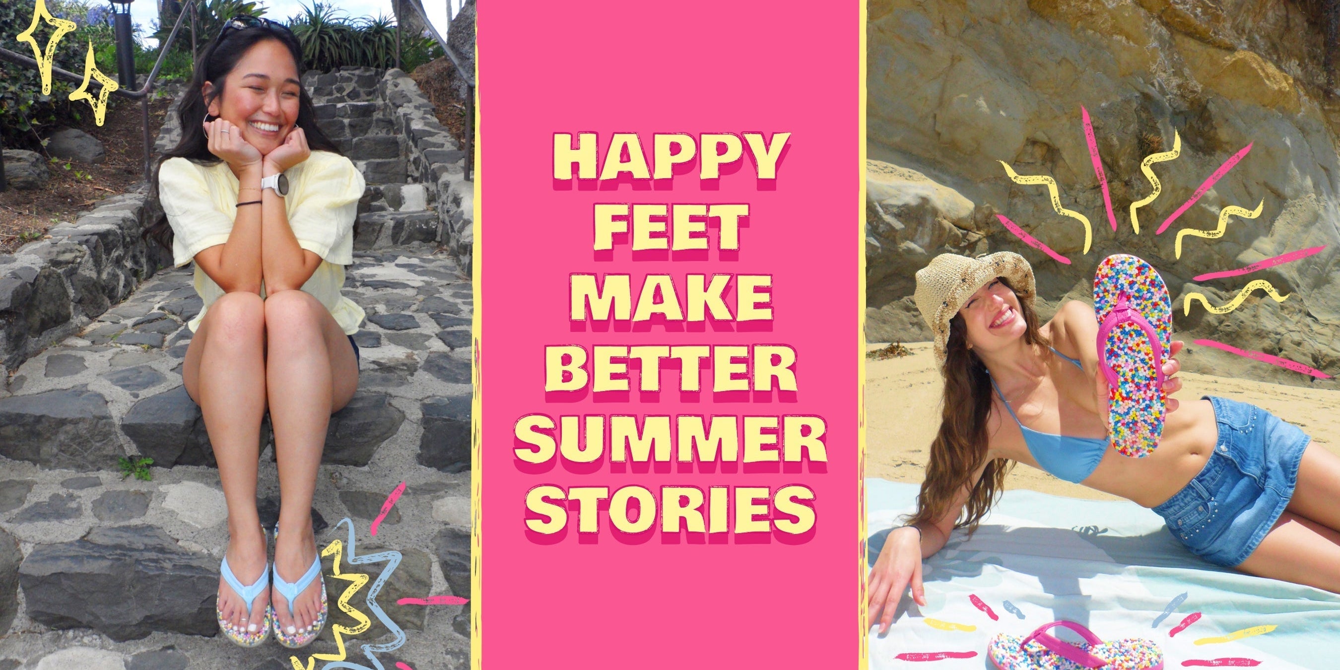 Happy Feet Make Better Summer Stories