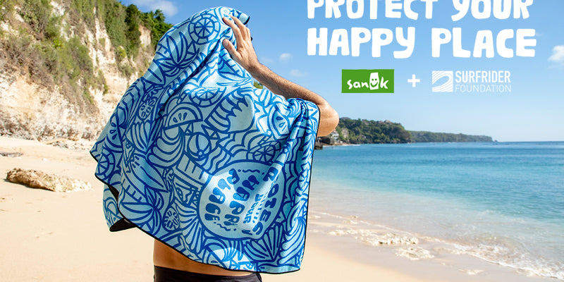 The Only Towel You Need: Sanuk Joins Forces with Surfrider Foundation & Nomadix to Protect Your Happy Place – Sanuk®