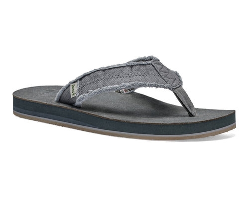 Sanuk Men’s Fraid Not Soft Top Flip Flops 13 1116736-NAT_2_c606a721-a6d0-  main image 3