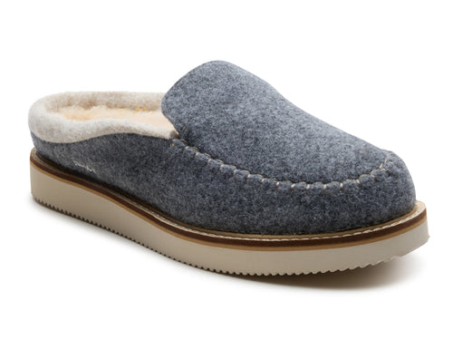 Sanuk Women's Cozy Mat Low Slipper - Hemp Blend With Shearling Lining & Sugarcane Sole