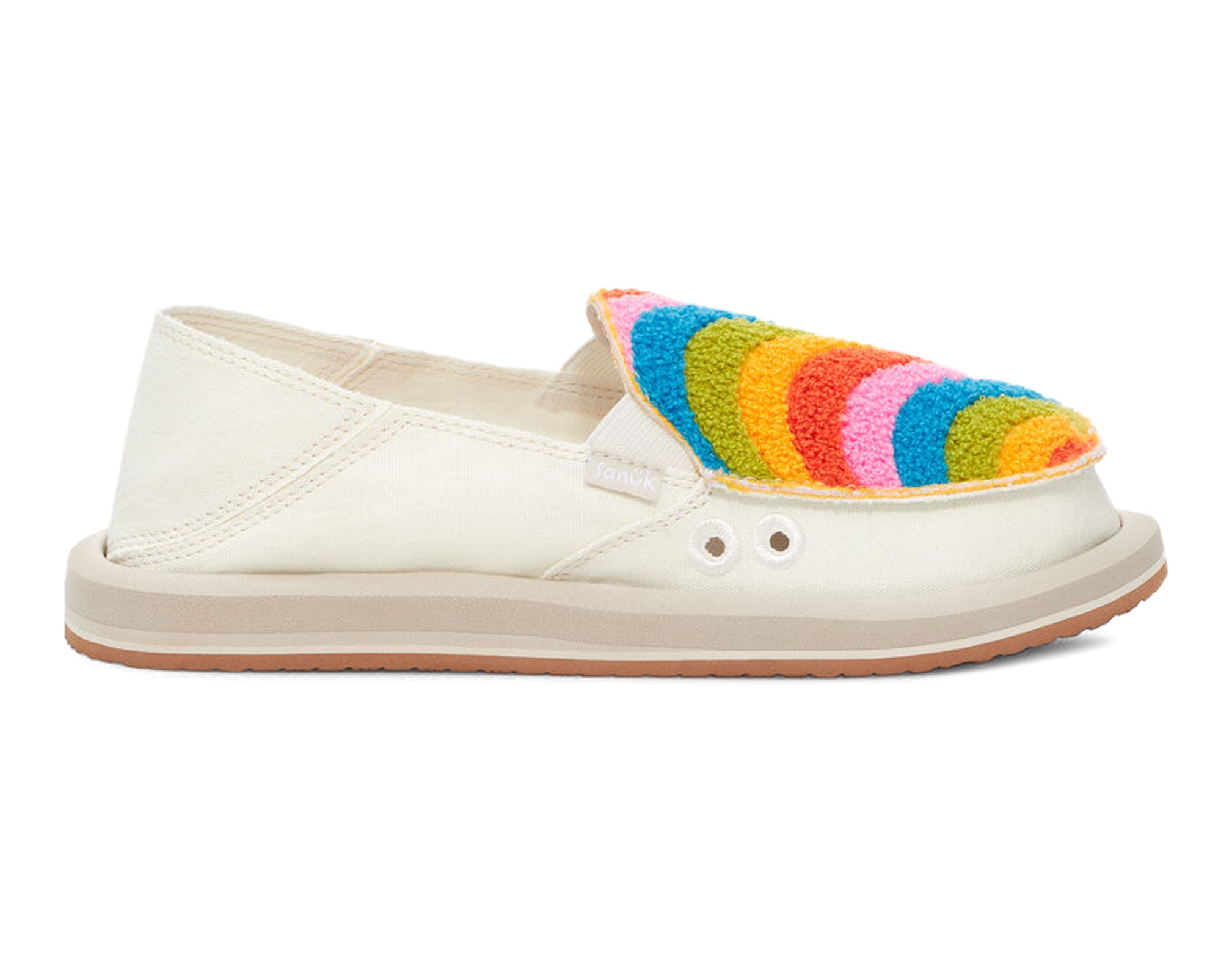 Soludos Rainbow Wave Sneakers In Blue Soludos Rainbow Wave Sneakers In Blue