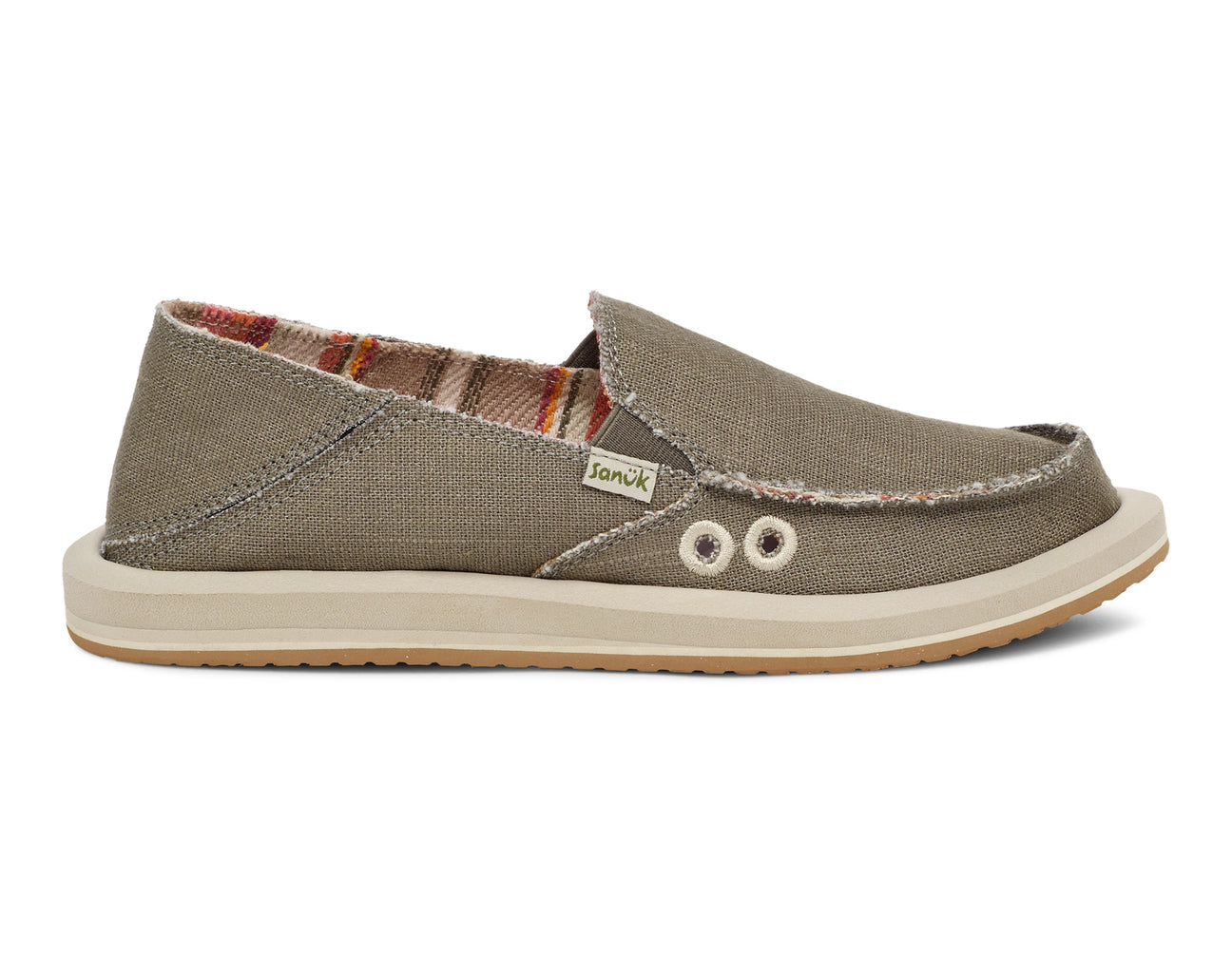 sanuk hemp loafers