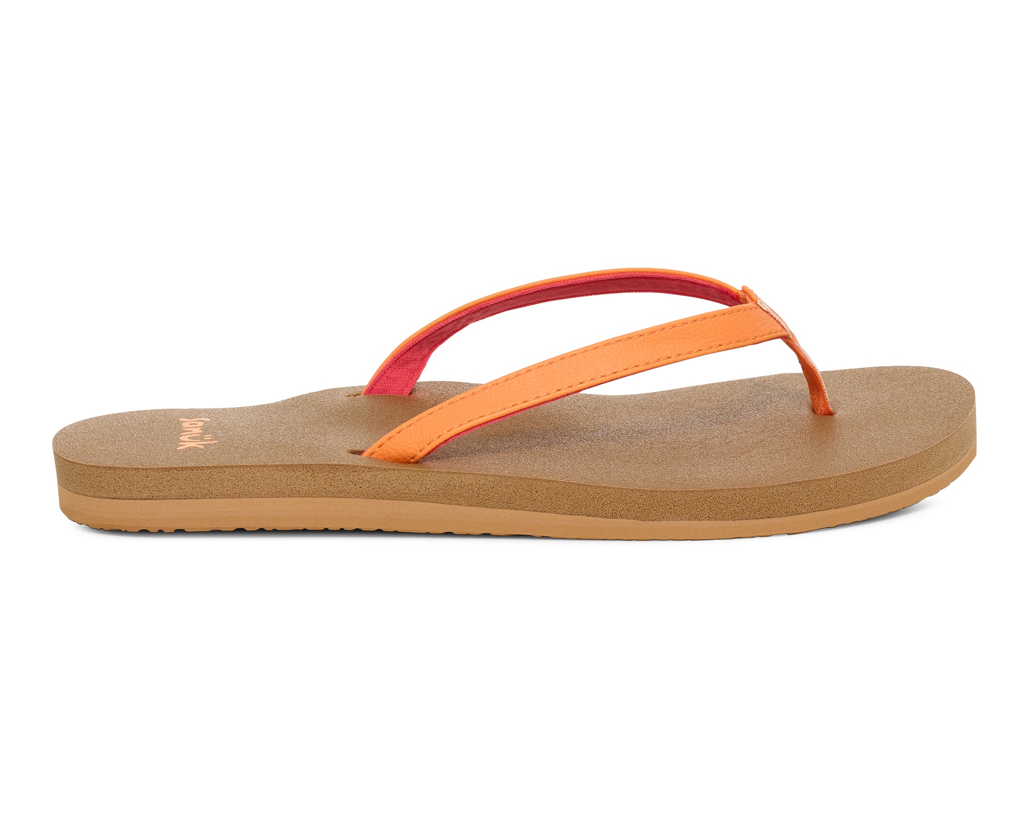 Orange papaya sandals (papaya)