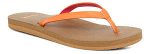 Orange papaya sandals (papaya)