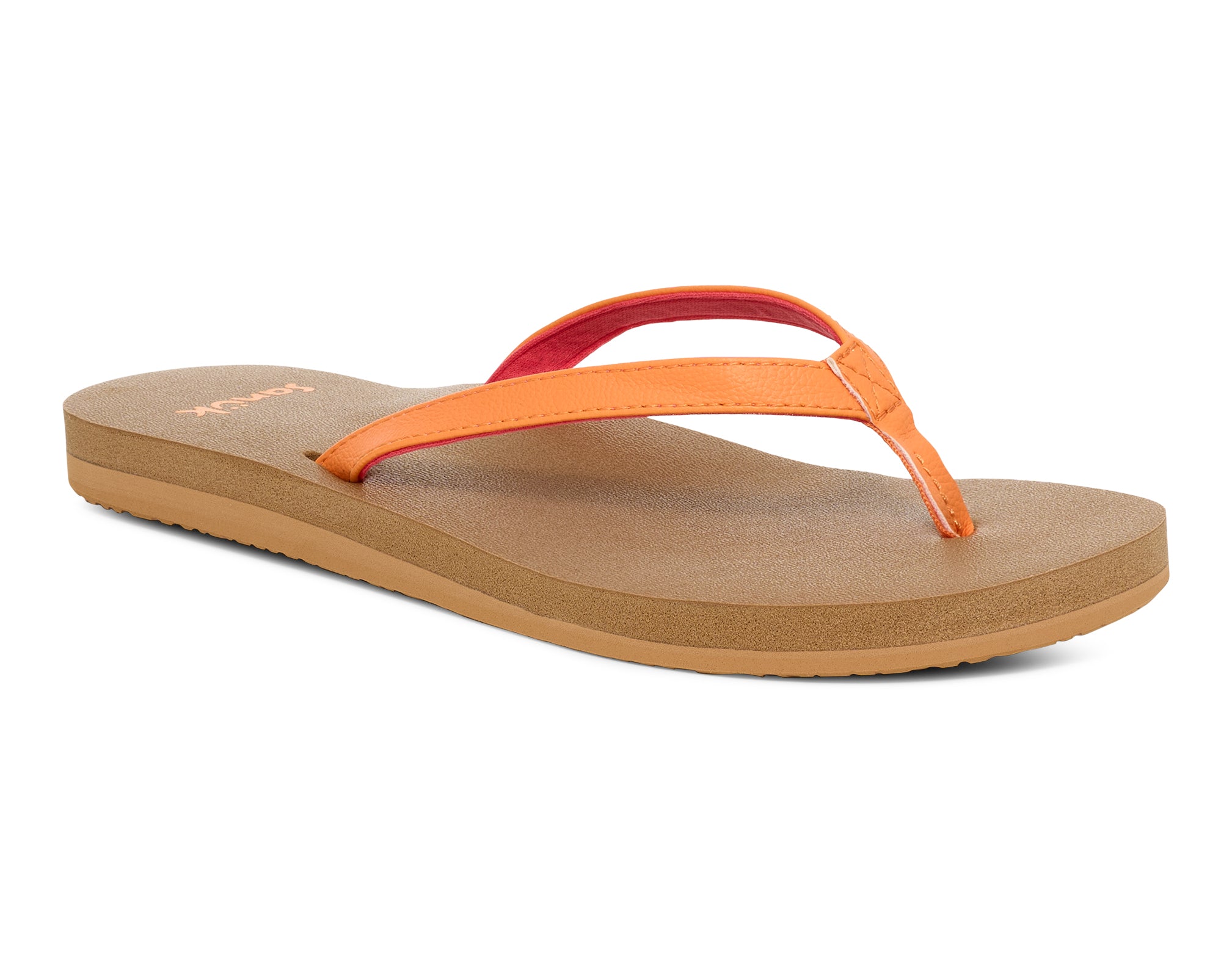 Orange papaya sandals (papaya)