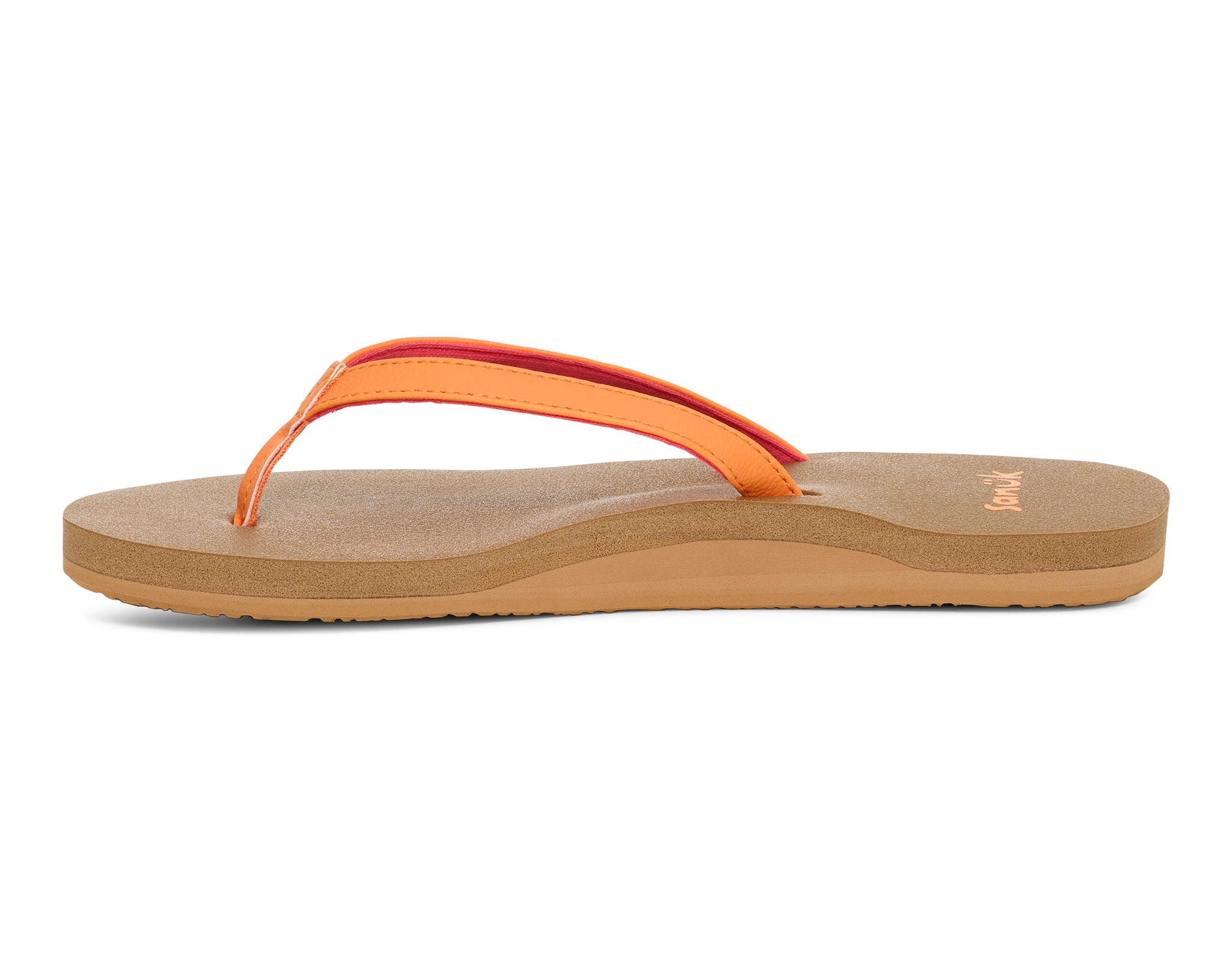 Orange papaya sandals (papaya)