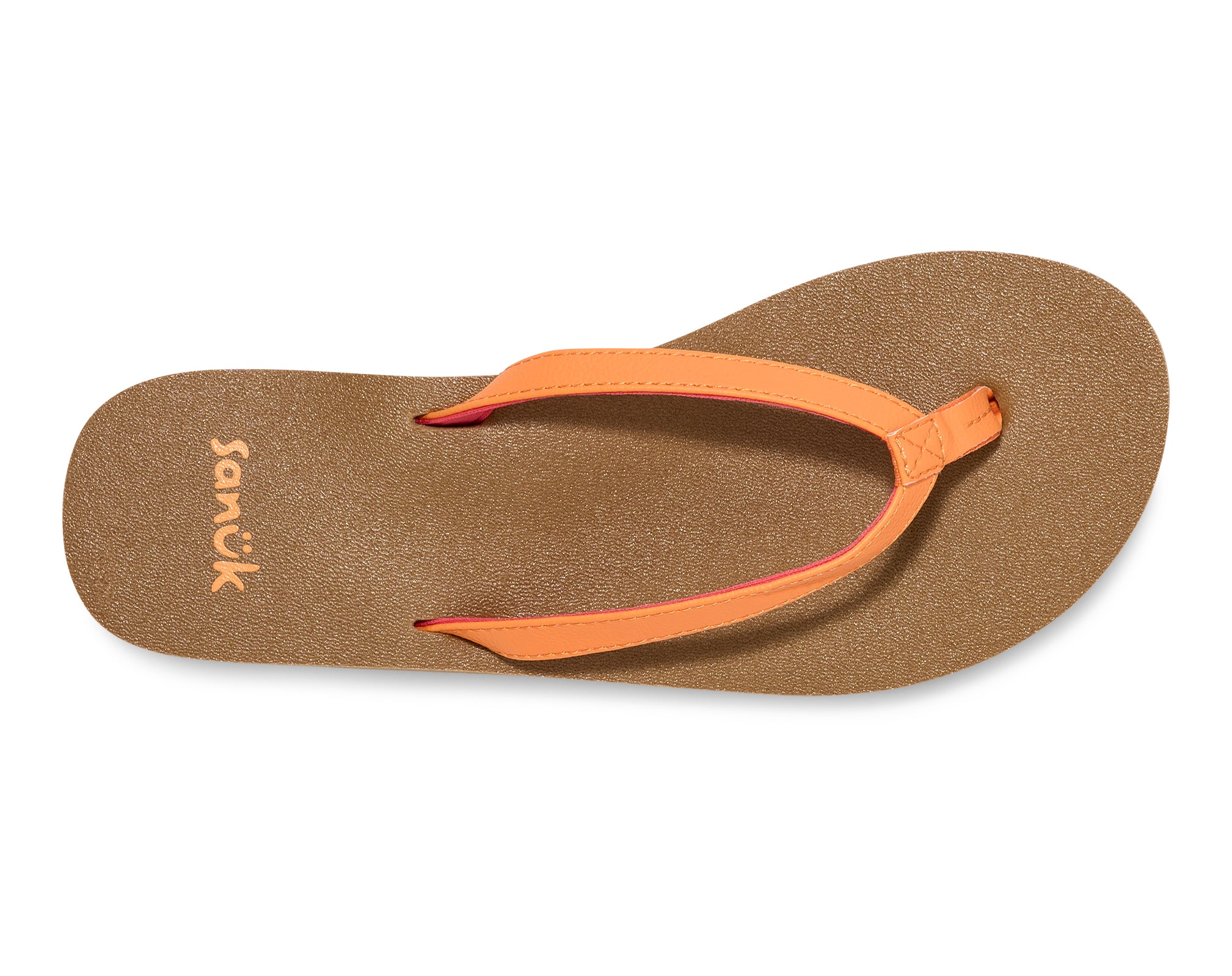 Orange papaya sandals (papaya)