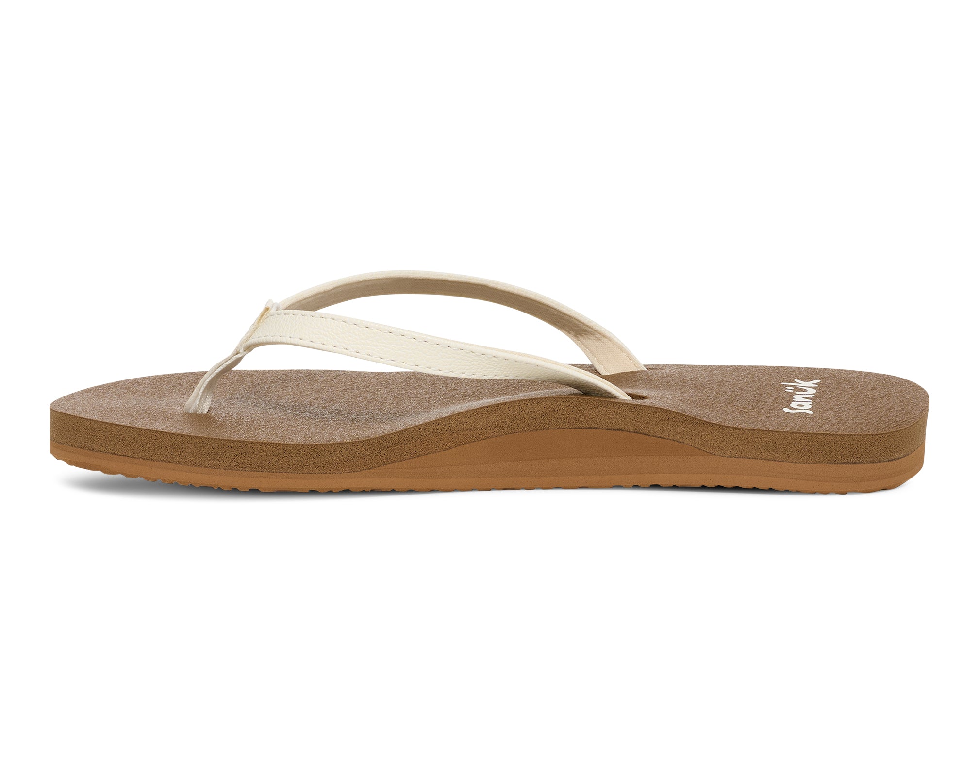 White sandals (white)