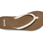White sandals (white)
