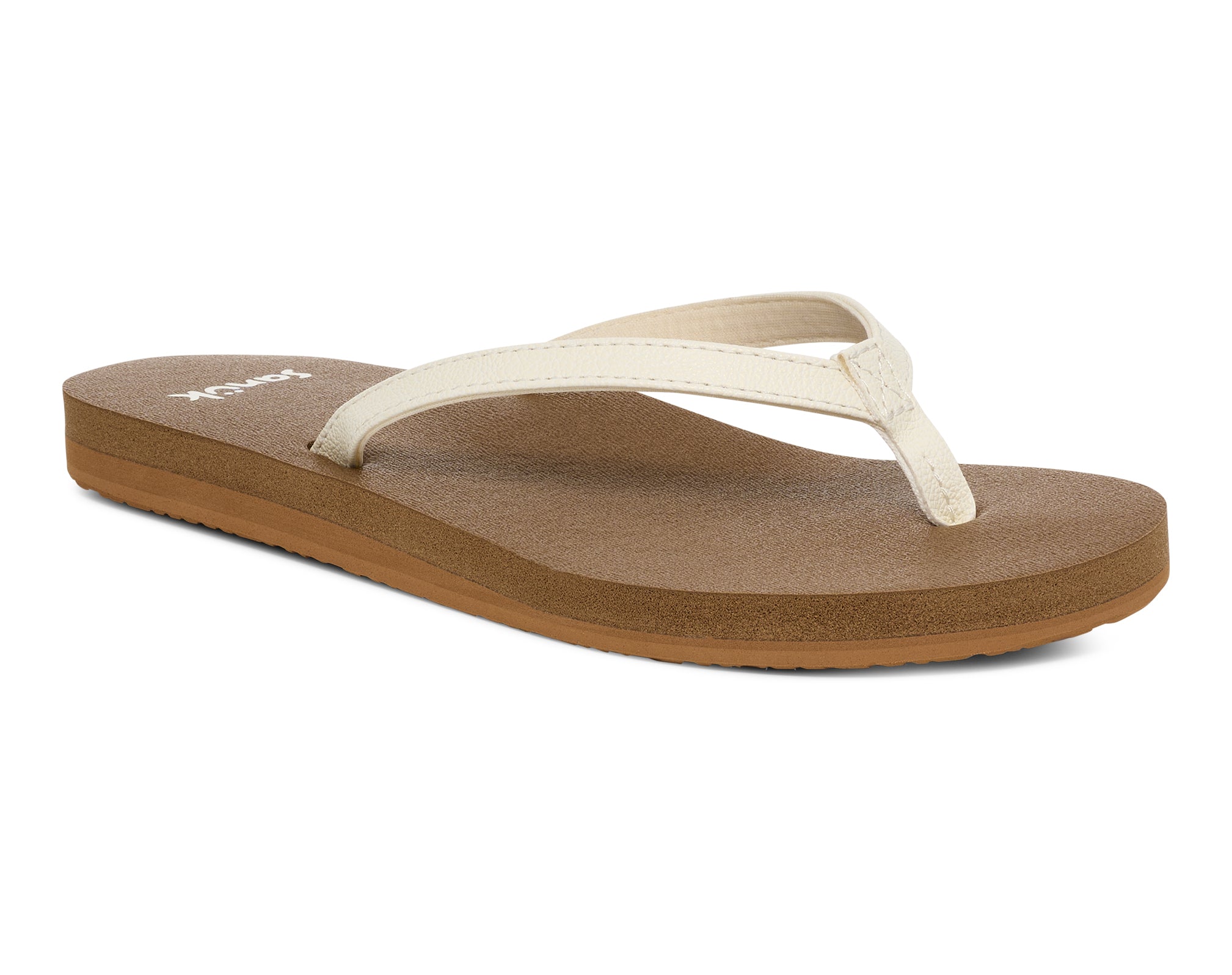 White sandals (white)