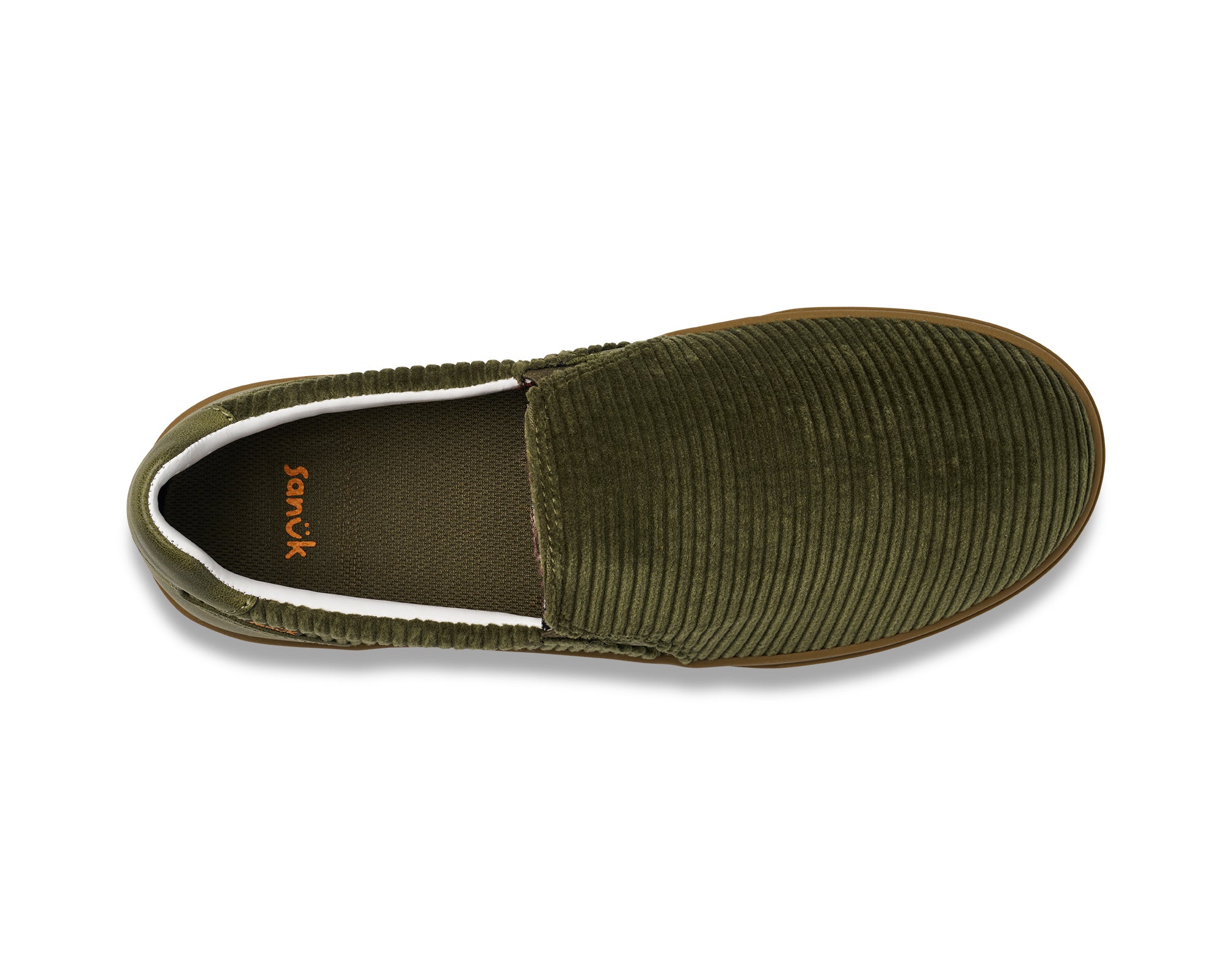 (dark olive cord)