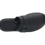 (black leather)