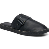 (black leather)