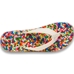 (rainbow confetti)