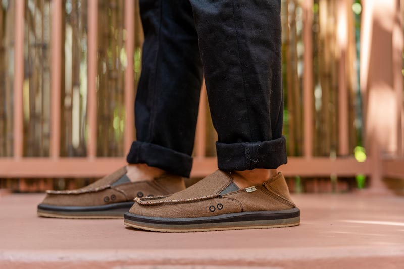 Sanuk hemp mens shoes deals