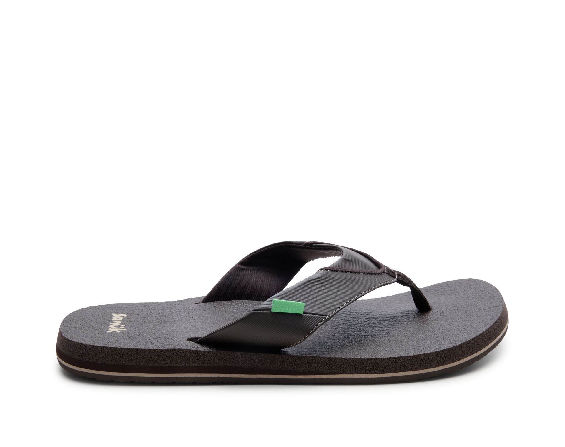 Sanuk men's beer cozy flip flop deals