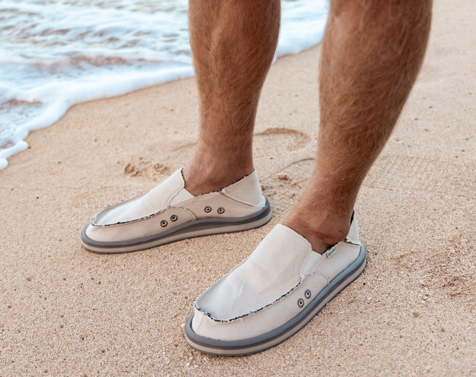 Sanuk Shoes Sanuk Mens Loafers Donny Hemp Tone Men