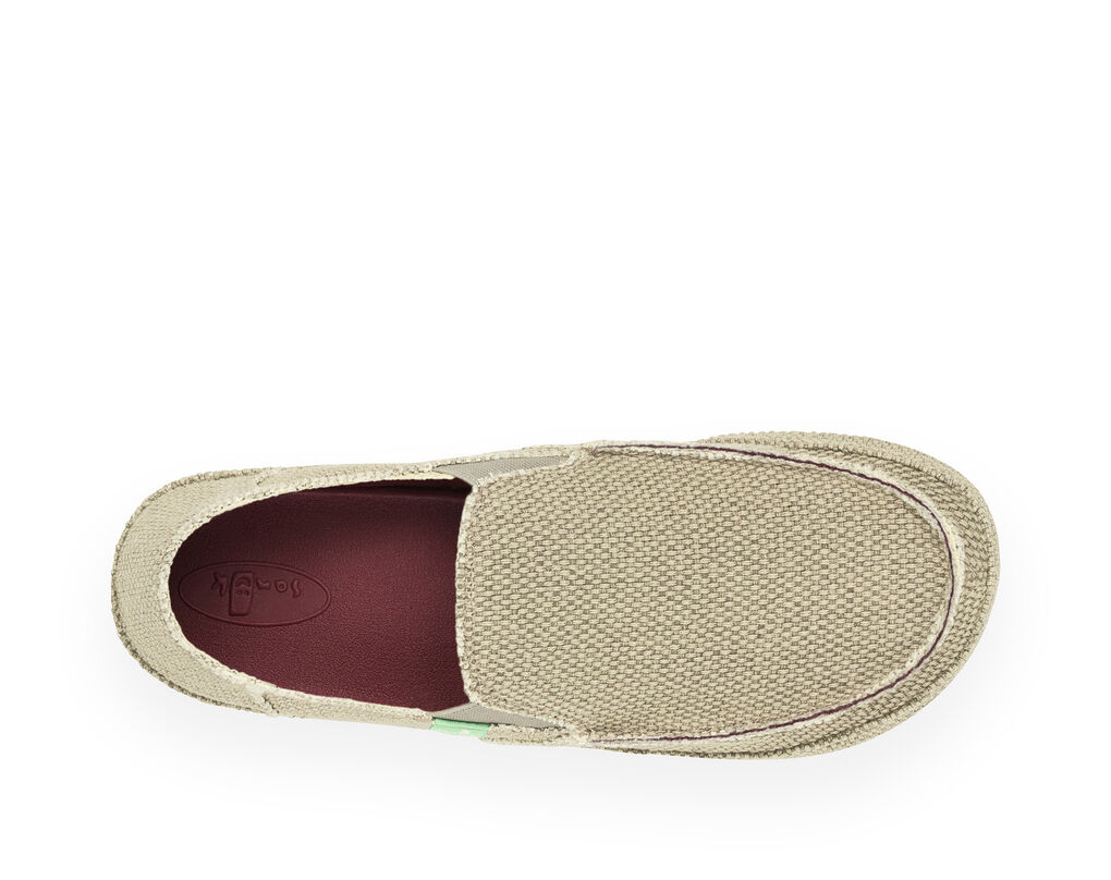 [SANUK] Men's Half Shoes Slip On Mall Pull-out with Paper Bag