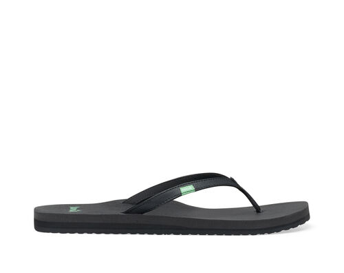 SANUK😊Yoga Mat Flip Flop SANDALS Size 6 Black  Comfy flip flops, Flip flop  sandals, Sanuk flip flops