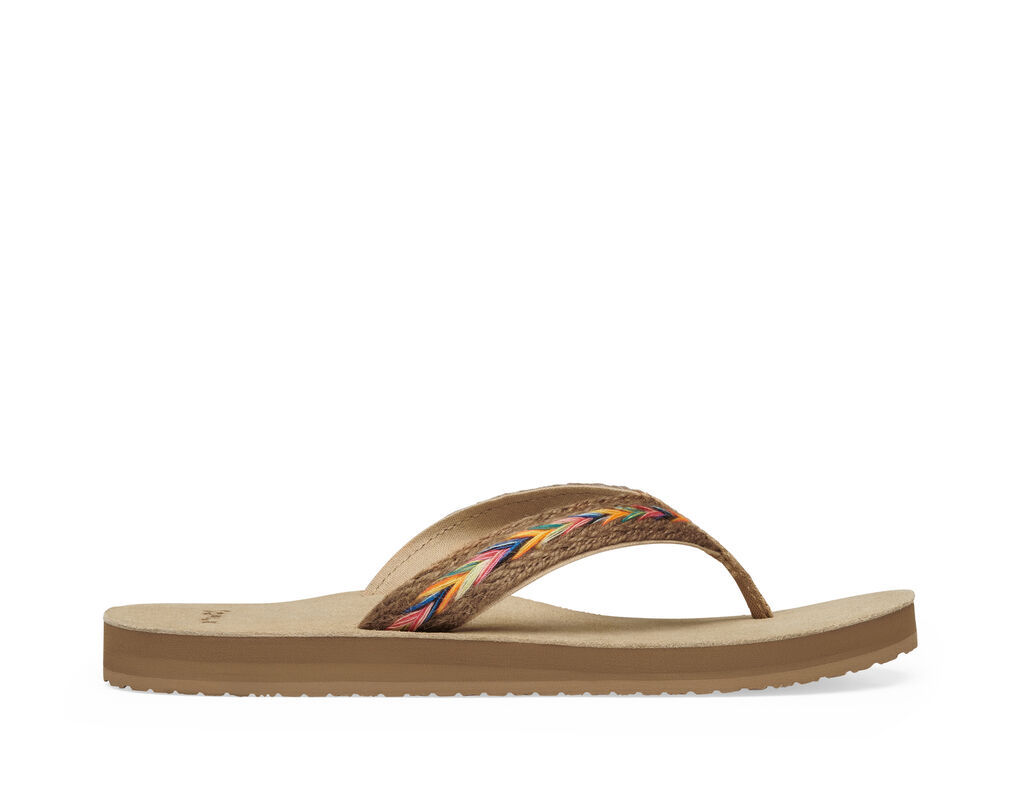 Havaianas Leather Strap Flip Flops Sandals Shoes Women's Size 6