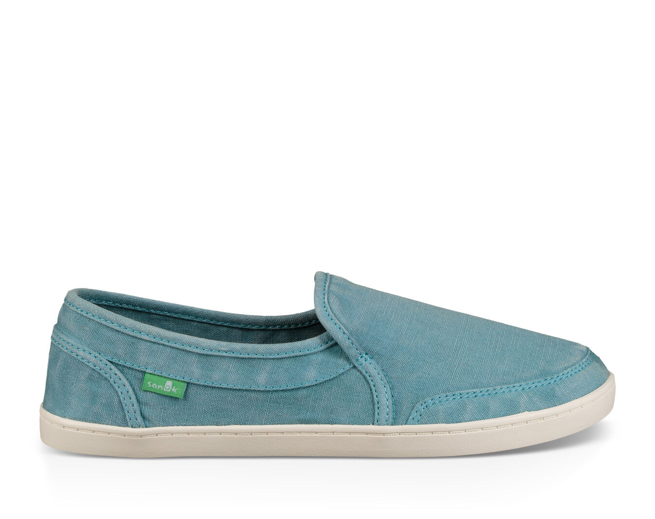 blue slip on sneakers