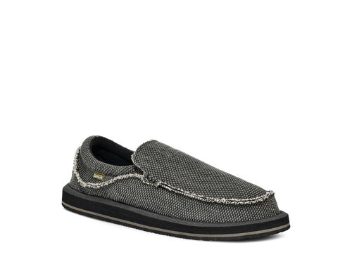 Sanuk Black Canary Loafers for Women