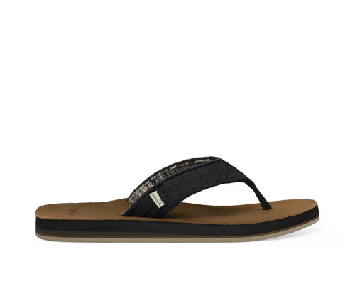 Sanuk Men's Ziggy Flip Flop Water-Resistant Sandals 1116734 
