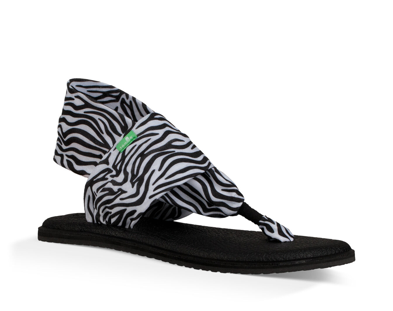 sanuk zebra flip flops
