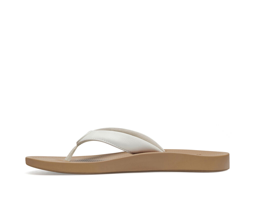 Sanuk Women's Yoga Mat Flip Flop, White, 7 M US : Sanuk: :  Clothing, Shoes & Accessories