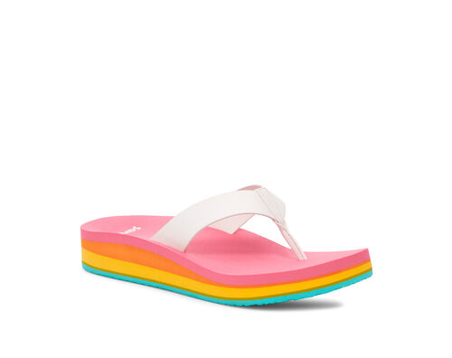 Sanuk Donna Blanket Pink Multi 5 B (M) - ShopStyle Loafers