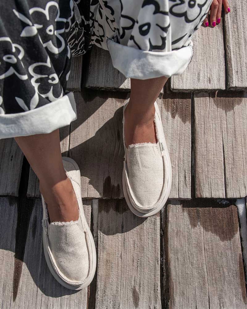 Sanuk Donna Soft Top Hemp Grey 9 B (M) - ShopStyle Girls' Shoes