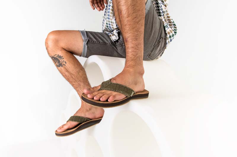 Sanuk Fraid Not Soft Top Men's Casual Flip Flop Sandals 1116736 